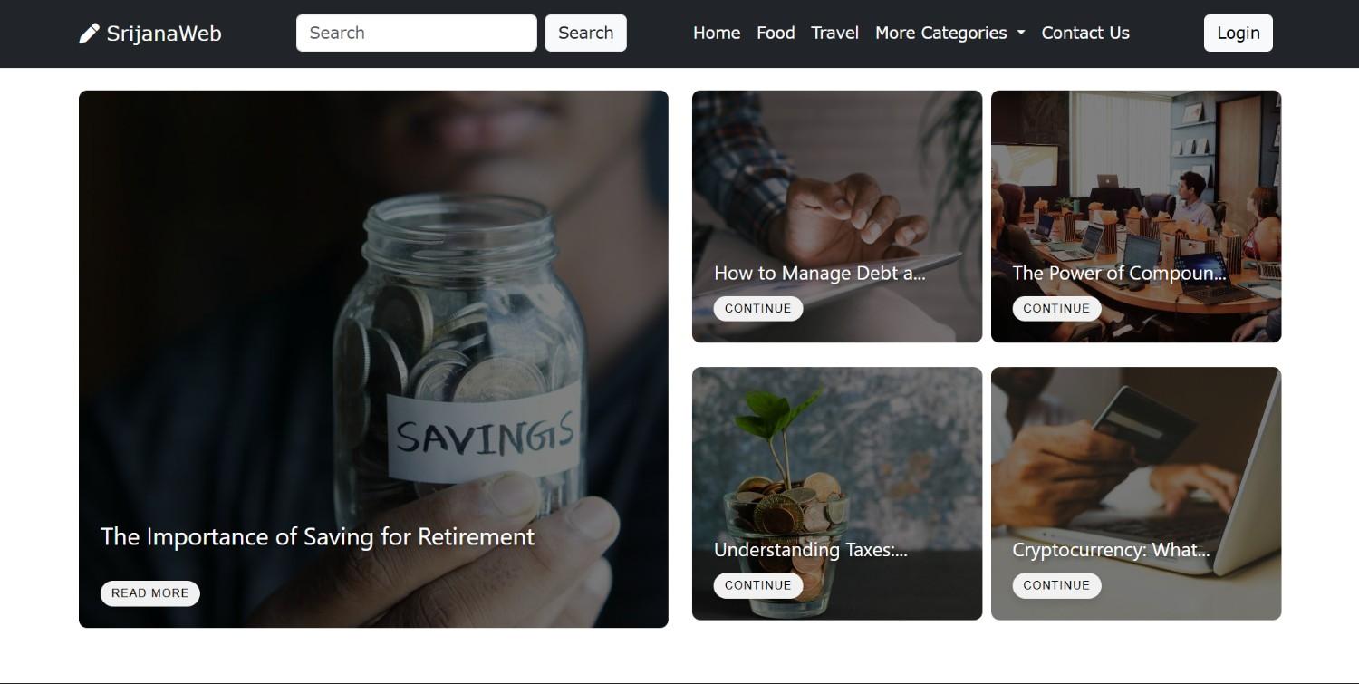 A space to showcase your writing with ease and simplicity, featuring a user-friendly interface. preview