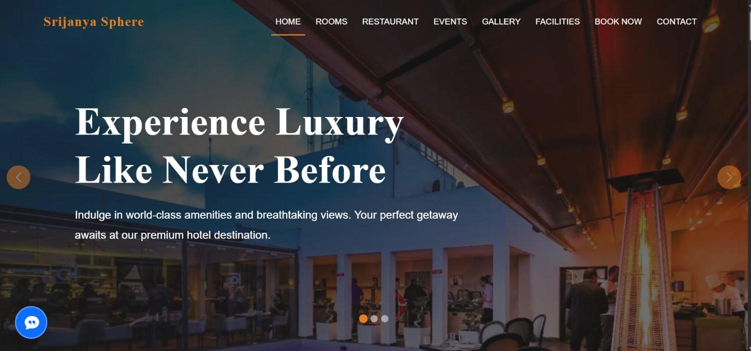 Our hotel offers a serene and peaceful retreat with luxury amenities, ideal for both business and leisure travelers. preview
