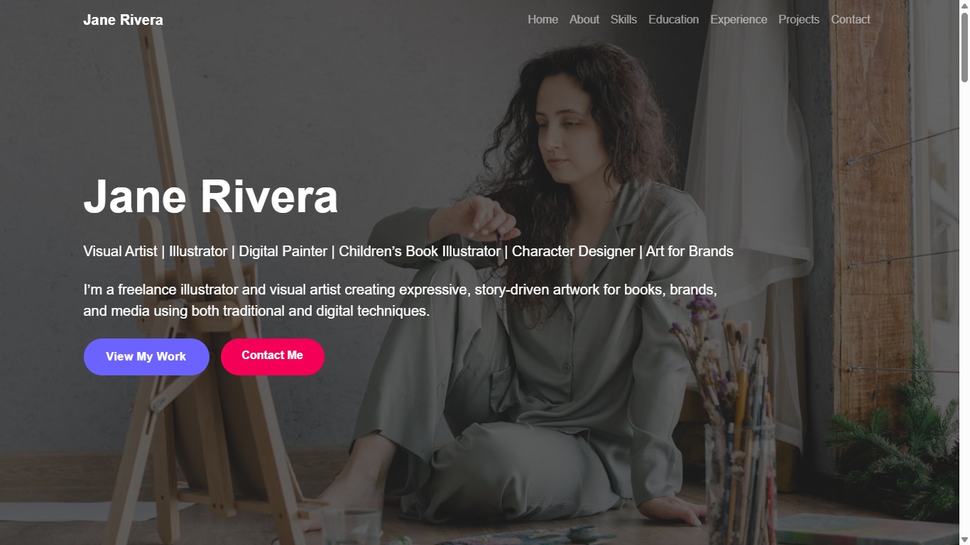 Facilitating easy communication, the "Contact Us" section offers multiple ways to get in touch, including a contact form, email address, and social media links, ensuring seamless outreach for inquiries. preview