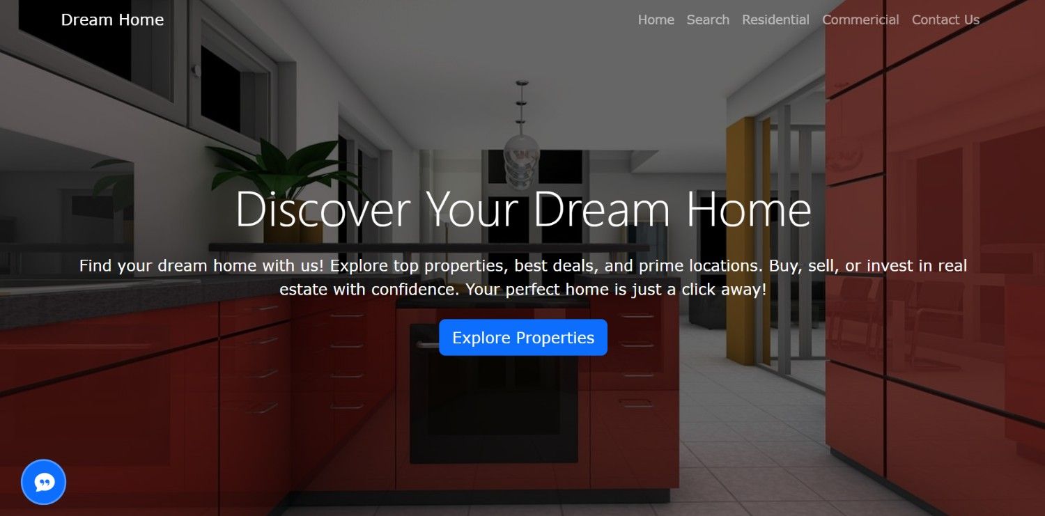 Elegant real estate template with property listings, contact forms, and image galleries. preview